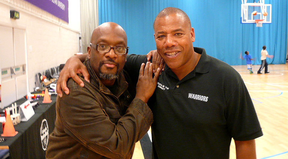 Mike with Karl BROWN