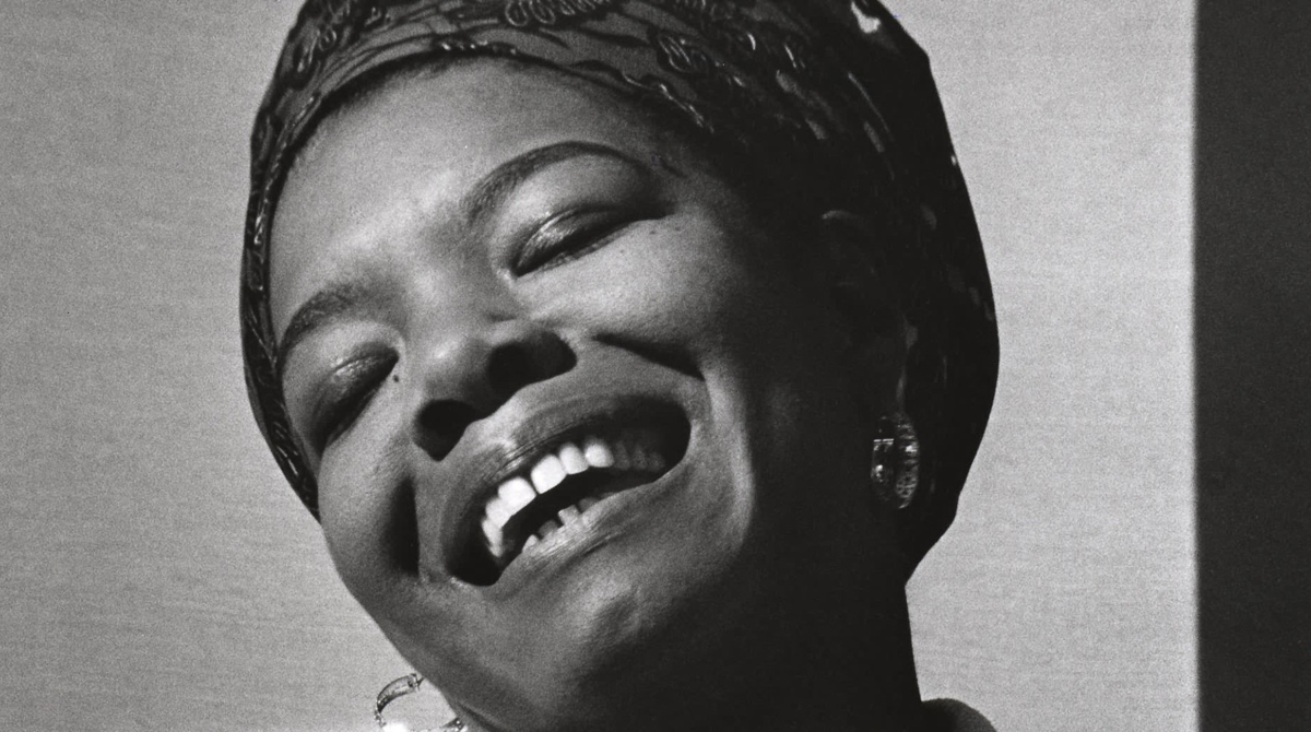 Maya Angelou, Photo from The Huffington Post.